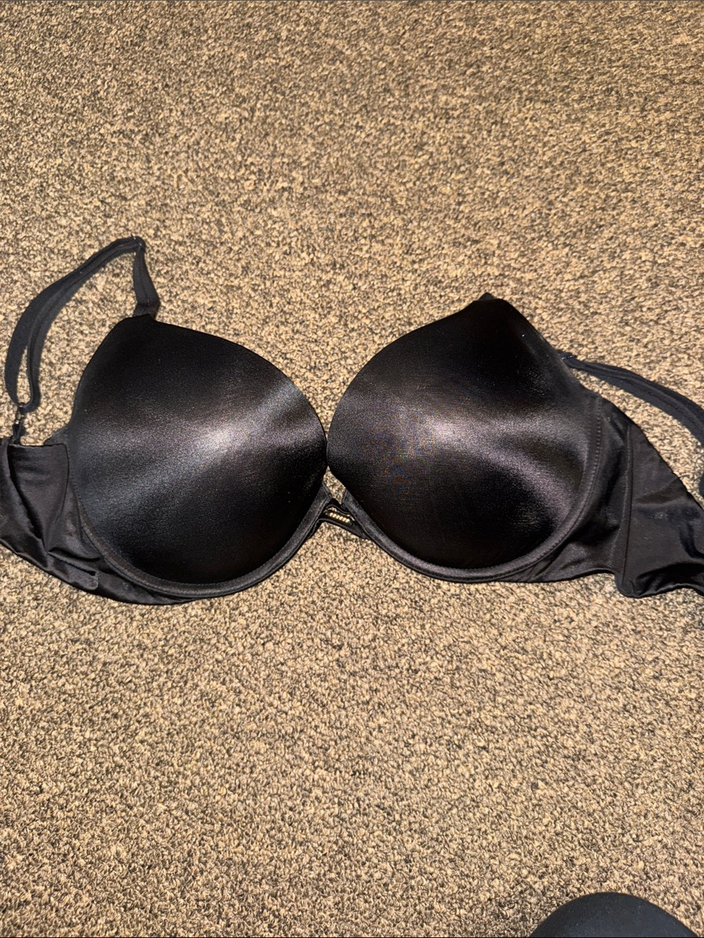 Victoria's Secret Black Smooth Push-Up Bra